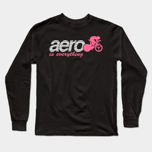 Aero is everything - Time trial artwork Long Sleeve T-Shirt